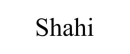 SHAHI trademark