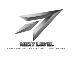 NEXT LEVEL PERFORMANCE PREVENTION PAIN RELIEF trademark
