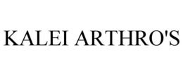 KALEI ARTHRO'S trademark