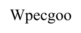 WPECGOO trademark