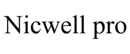 NICWELL PRO trademark