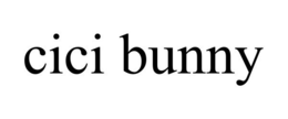 CICI BUNNY trademark