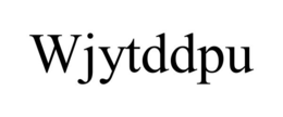 WJYTDDPU trademark
