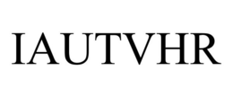 IAUTVHR trademark