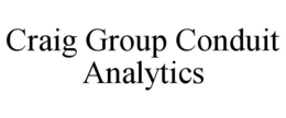 CRAIG GROUP CONDUIT ANALYTICS trademark