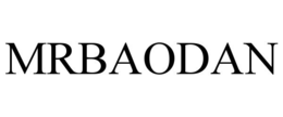 MRBAODAN trademark