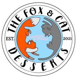 THE FOX & CAT DESSERTS EST. 2021 SUBTLY SWEET trademark