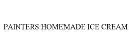 PAINTERS HOMEMADE ICE CREAM trademark