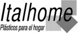 ITALHOME PLASTICOS PARA EL HOGAR trademark