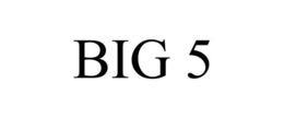 BIG 5 trademark