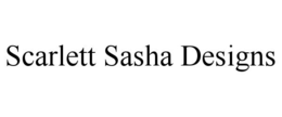 SCARLETT SASHA DESIGNS trademark