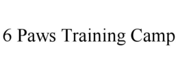 6 PAWS TRAINING CAMP trademark