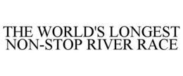 THE WORLD'S LONGEST NON-STOP RIVER RACE trademark