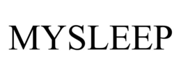 MYSLEEP trademark