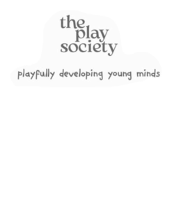 THE PLAY SOCIETY PLAYFULLY DEVELOPING YOUNG MINDS trademark