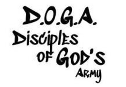 D.O.G.A. DISCIPLES OF GOD'S ARMY trademark
