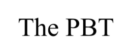 THE PBT trademark