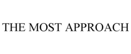 THE MOST APPROACH trademark