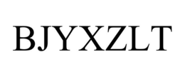 BJYXZLT trademark