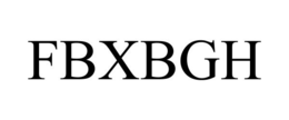 FBXBGH trademark