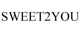 SWEET2YOU trademark