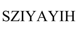 SZIYAYIH trademark