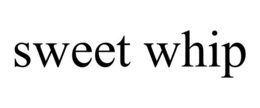 SWEET WHIP trademark