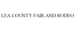 LEA COUNTY FAIR AND RODEO trademark