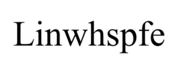 LINWHSPFE trademark