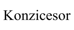 KONZICESOR trademark