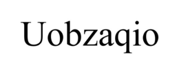UOBZAQIO trademark