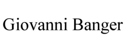 GIOVANNI BANGER trademark