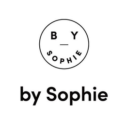 B Y SOPHIE BY SOPHIE trademark