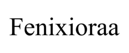 FENIXIORAA trademark
