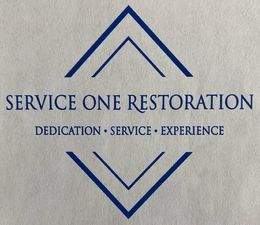 SERVICE ONE RESTORATION DEDICATION SERVICE EXPERIENCE trademark