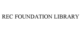 REC FOUNDATION LIBRARY trademark