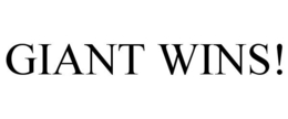 GIANT WINS! trademark