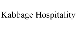 KABBAGE HOSPITALITY trademark