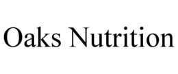 OAKS NUTRITION trademark