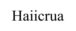 HAIICRUA trademark