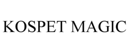KOSPET MAGIC trademark