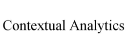 CONTEXTUAL ANALYTICS trademark