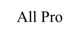 ALL PRO trademark