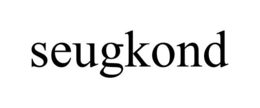 SEUGKOND trademark