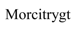 MORCITRYGT trademark