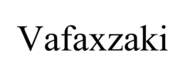 VAFAXZAKI trademark