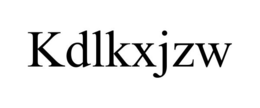 KDLKXJZW trademark