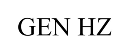 GEN HZ trademark