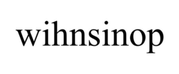 WIHNSINOP trademark