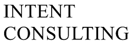 INTENT CONSULTING trademark